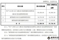 约6400万元，奥来德使用募集资金置换预先投入自